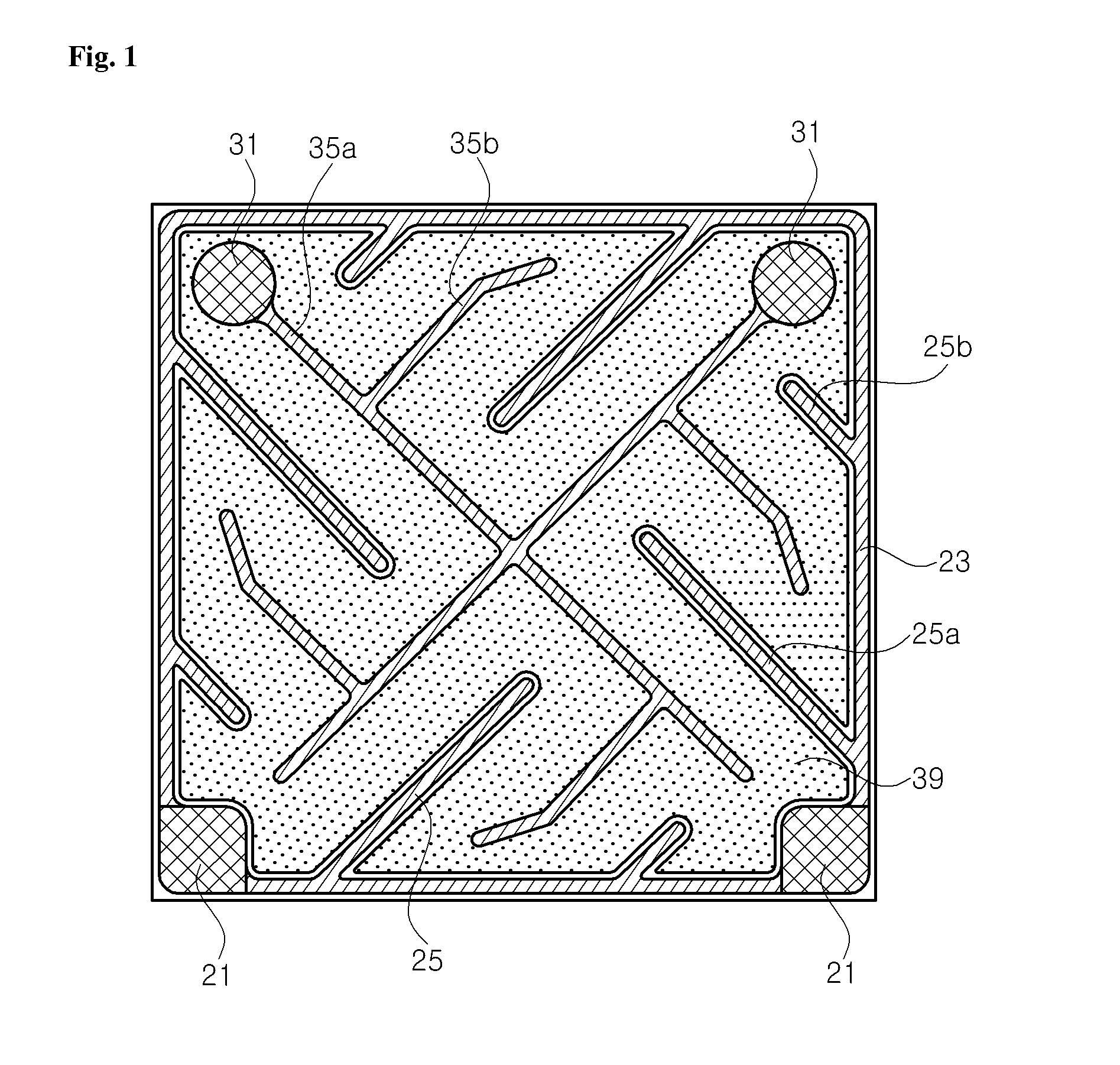 Light emitting diode having electrode extensions for current spreading