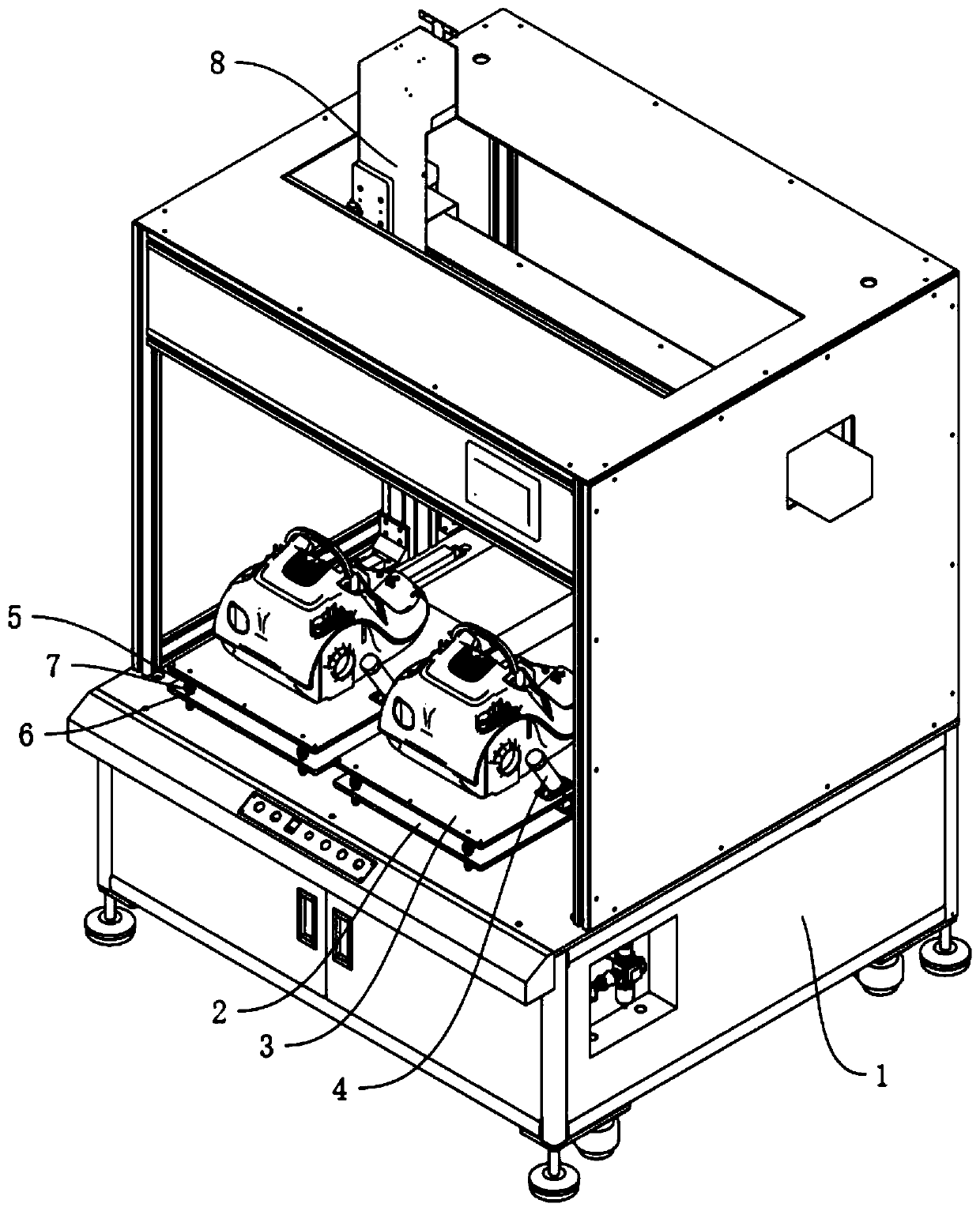 Angle-adjustable automatic screw equipment