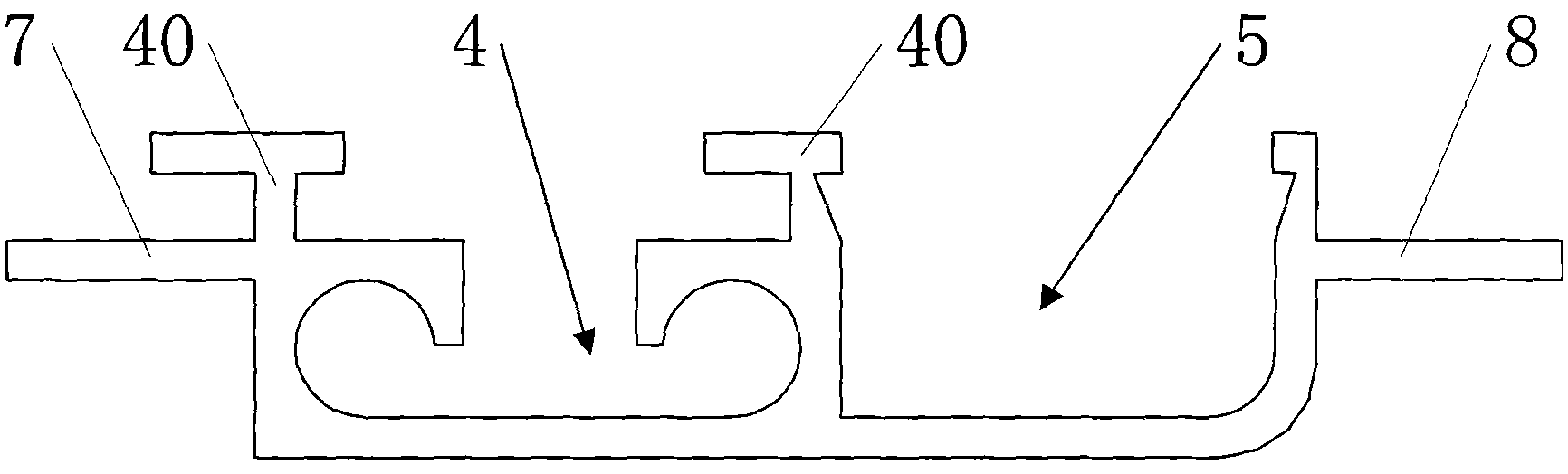 Vehicle skylight frame and manufacturing method thereof