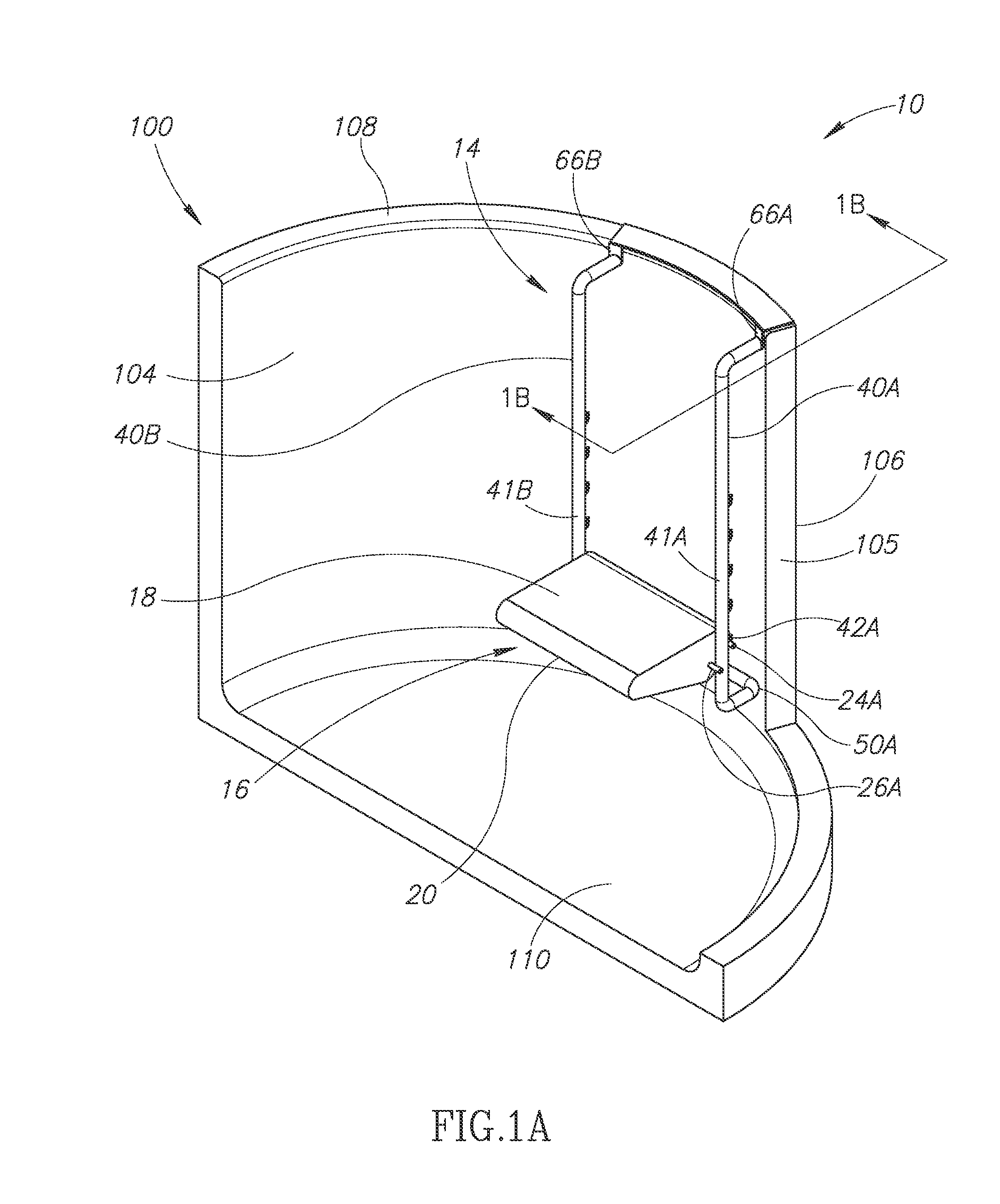 Foldable hot tub seat