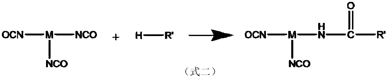 Water-soluble blocked polyurethane curing agent and preparation method and application thereof