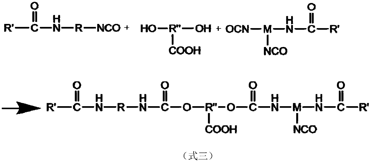 Water-soluble blocked polyurethane curing agent and preparation method and application thereof