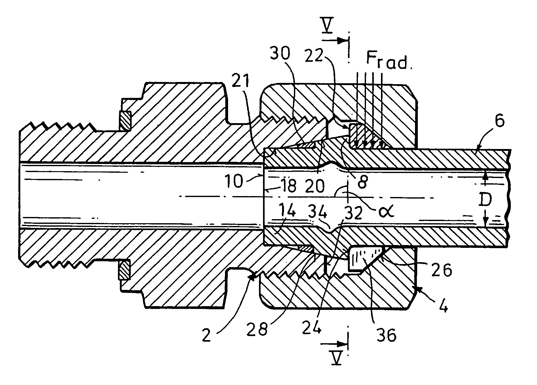 Pipe screw-connection