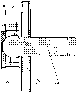 Horizontal adjustment mechanism of heating platform on full-automatic bonding equipment