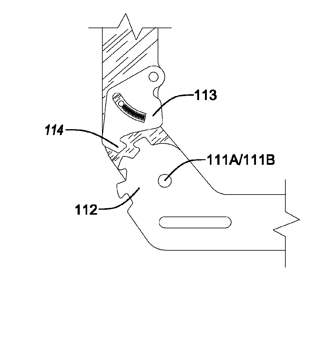 Knee rehabilitation device with measurement element