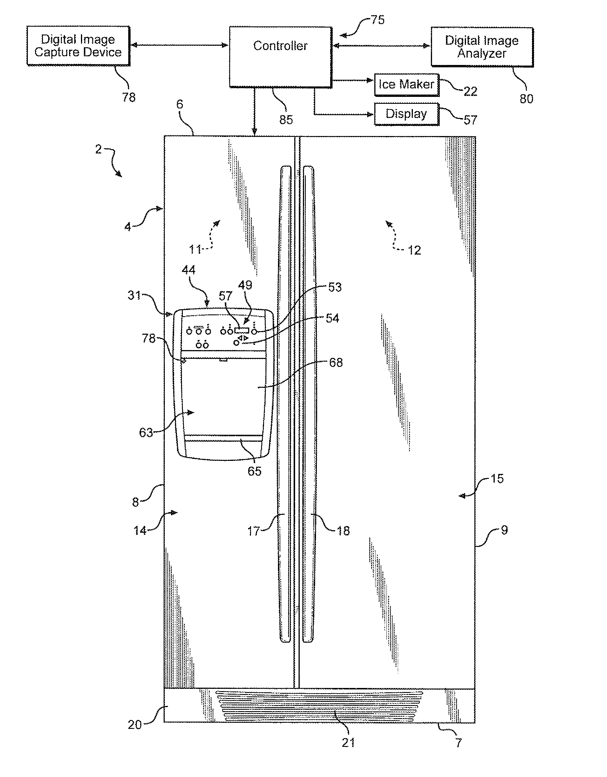 Hands free, controlled autofill for a dispenser