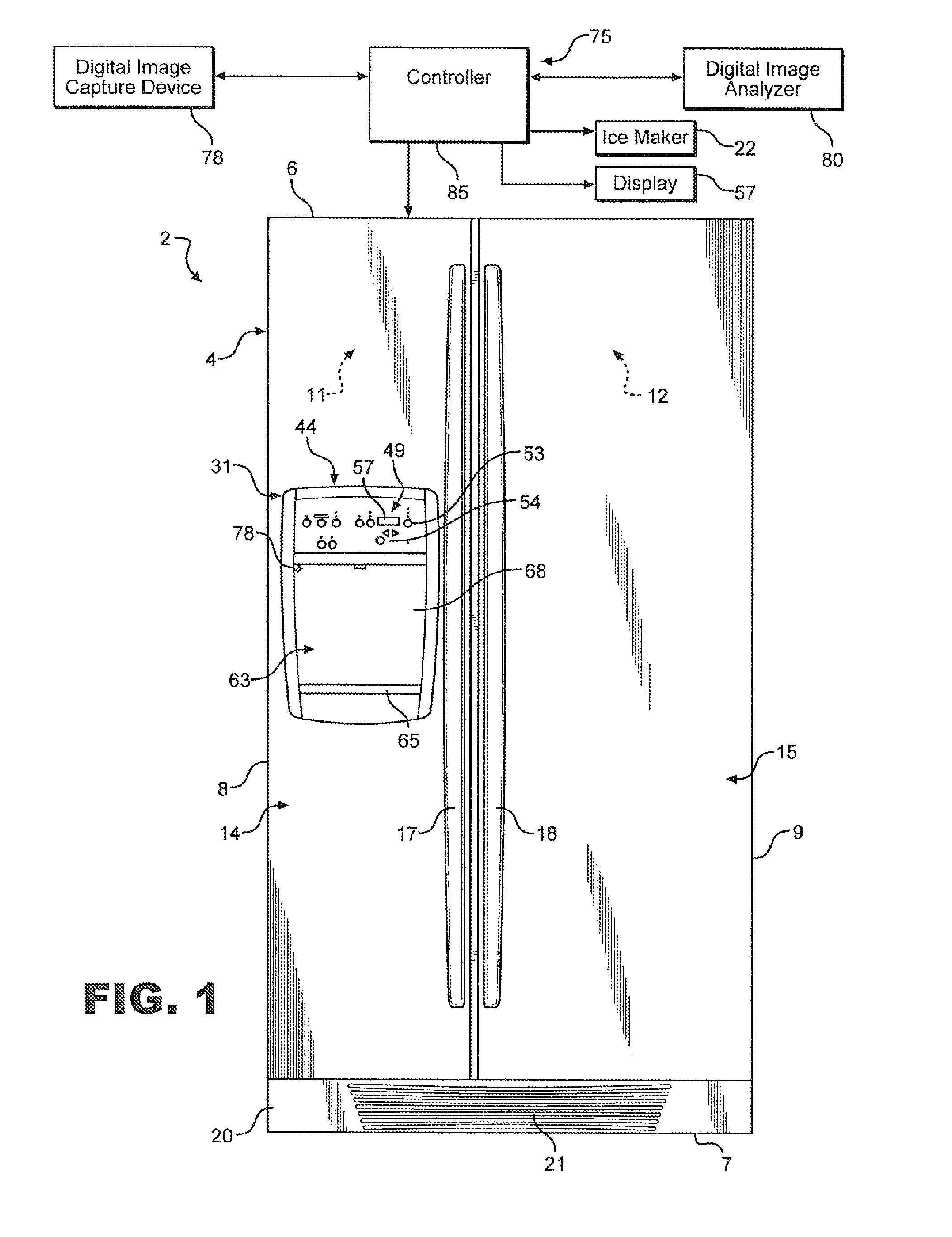 Hands free, controlled autofill for a dispenser