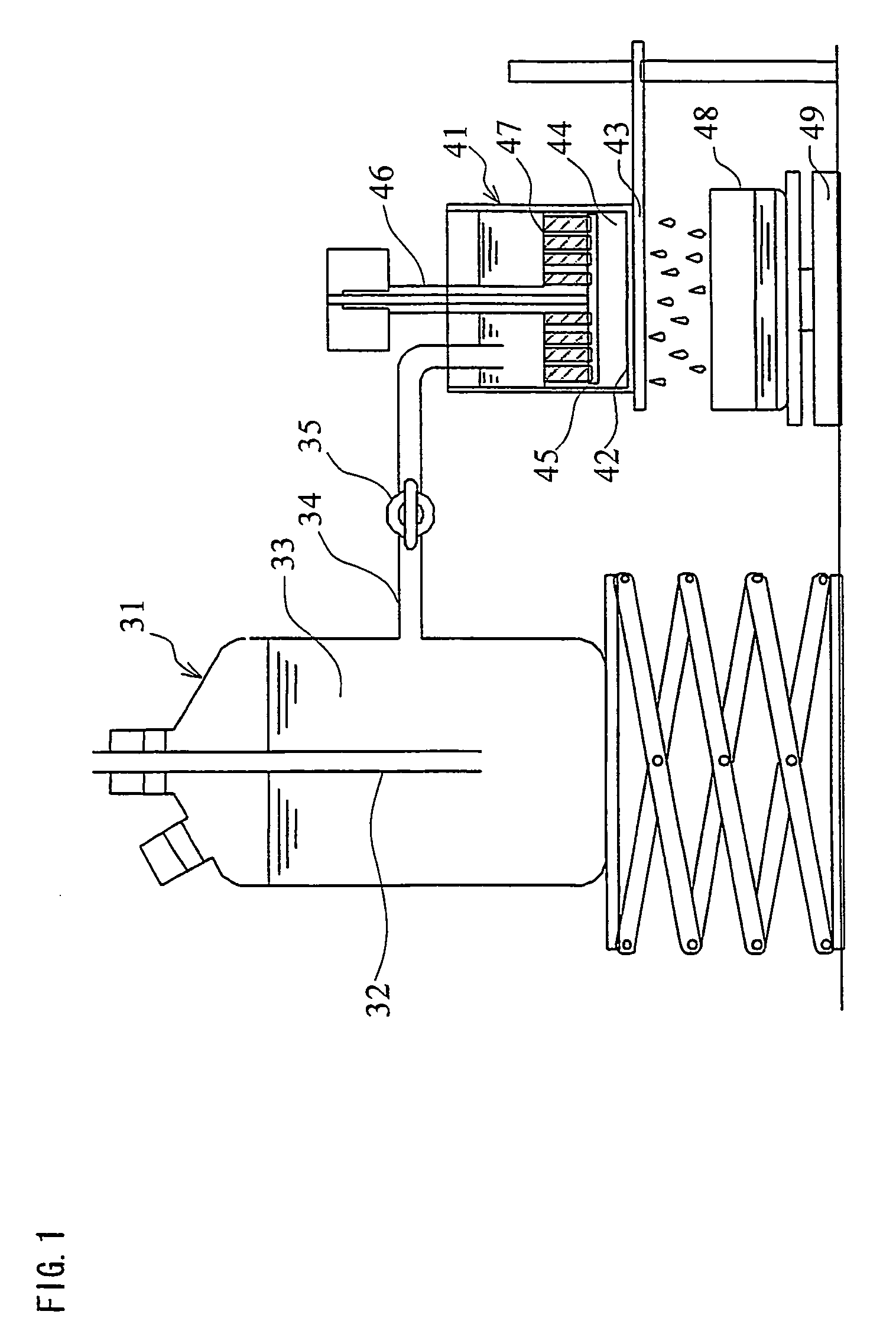 Particulate water absorbent containing water absorbent resin as a main component