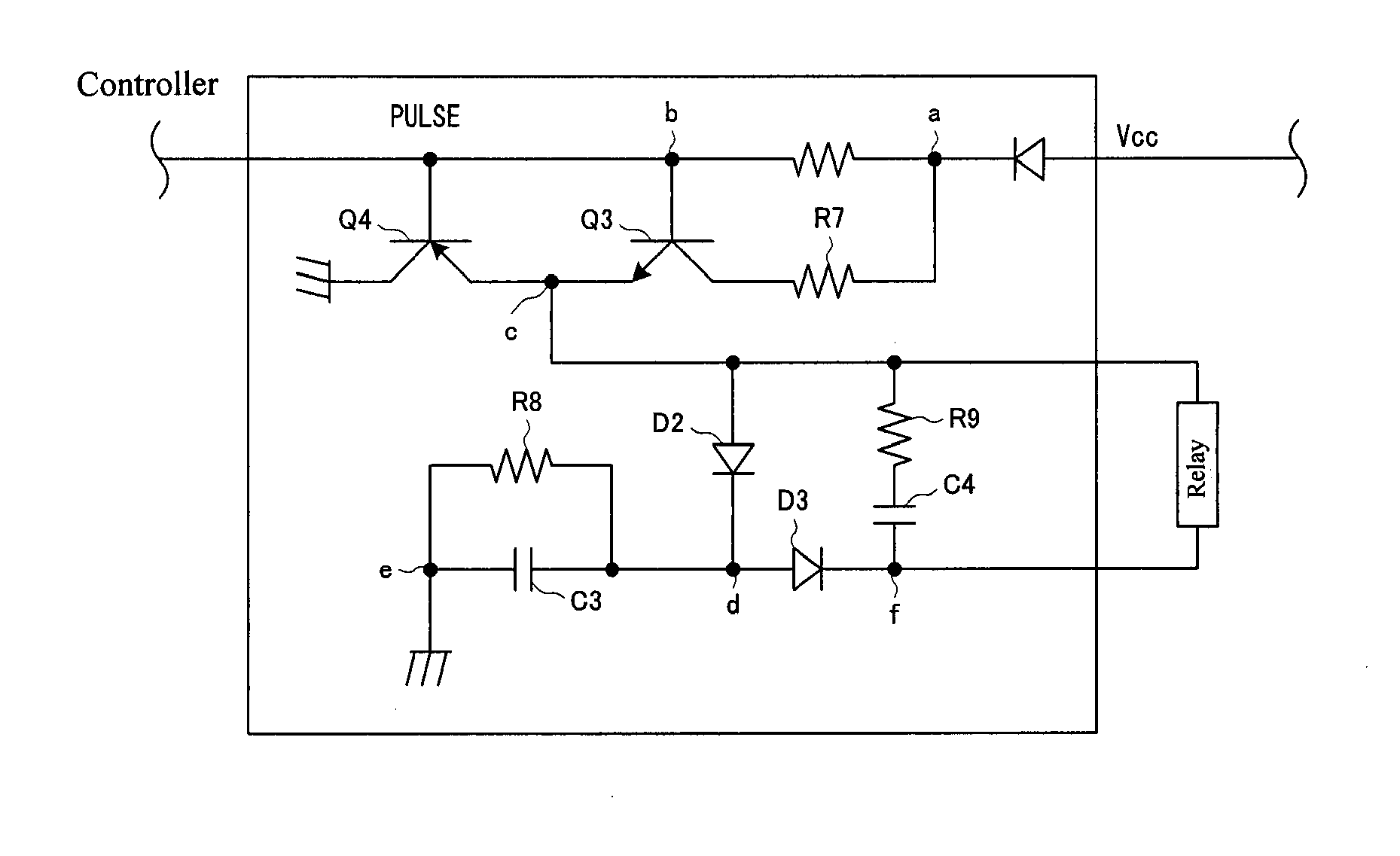 Relay driver circuit