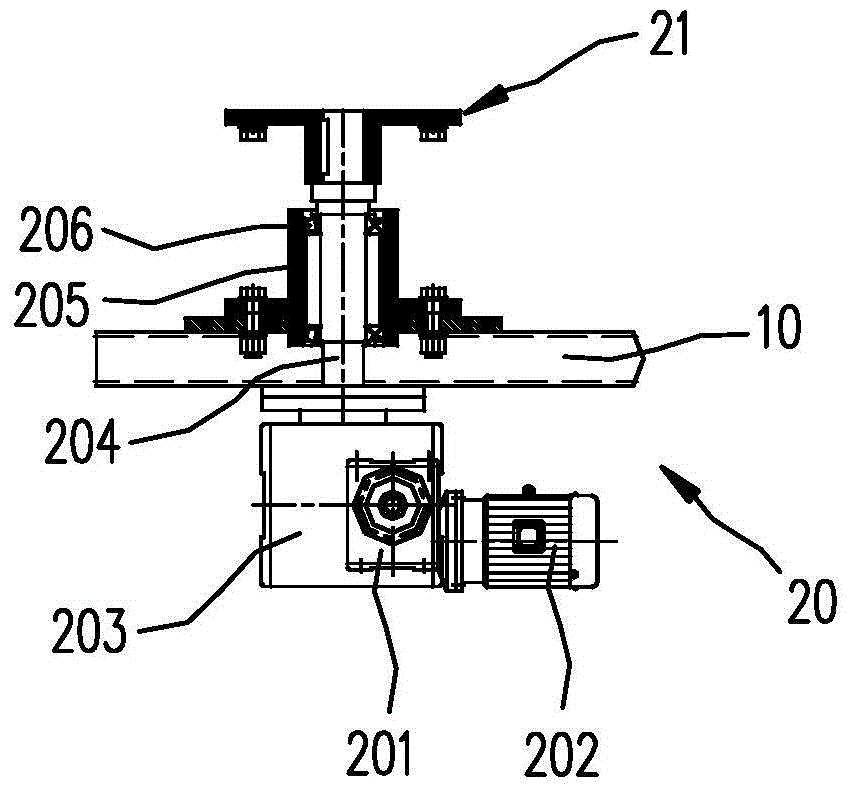 Automatic edge polishing device for potassium superoxide plate