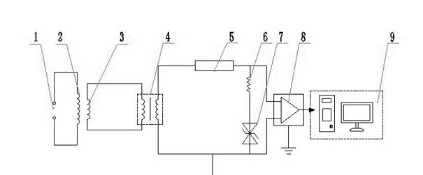 On-line monitoring and protecting device for series reactor