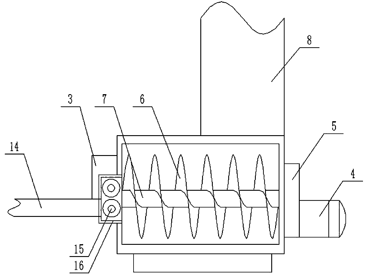 Beef cattle feed and processing method thereof