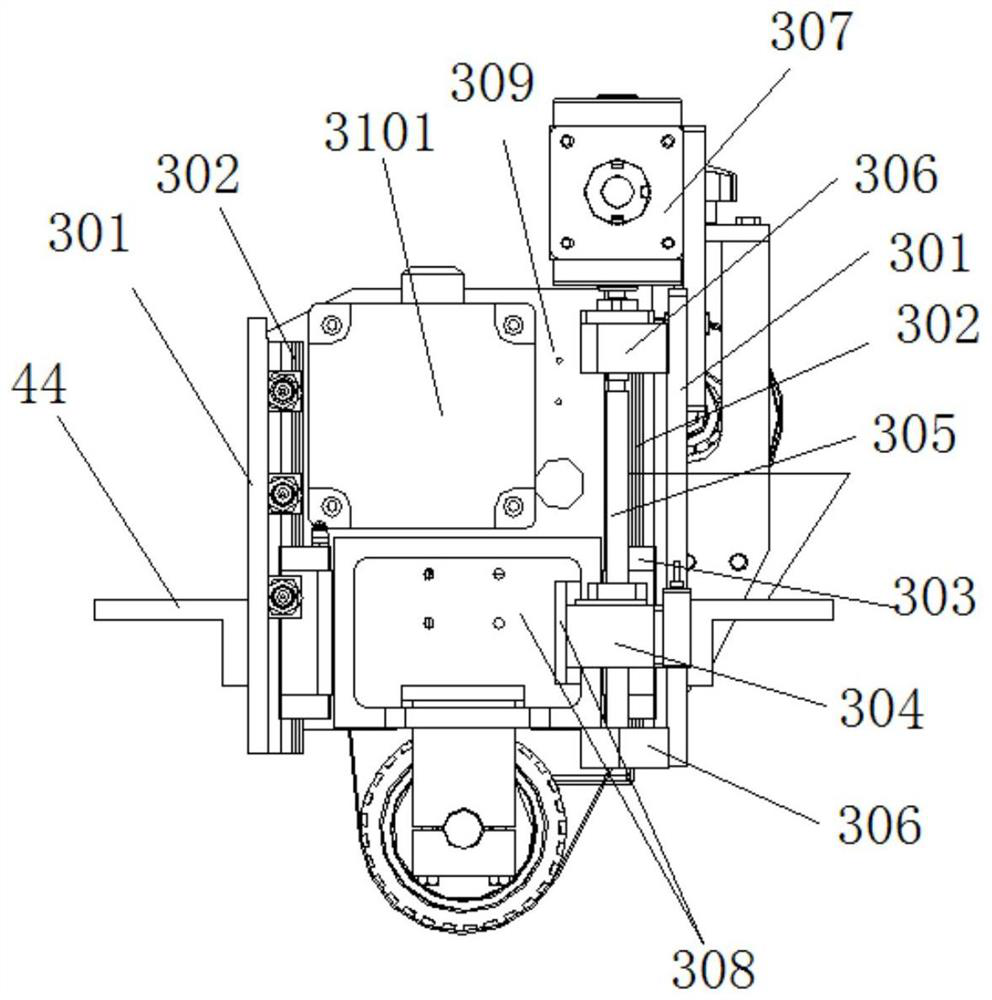 Spiral steel pipe end weld grinding and polishing robot