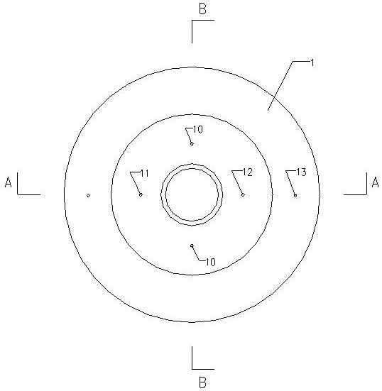 A cooling method for a distributor