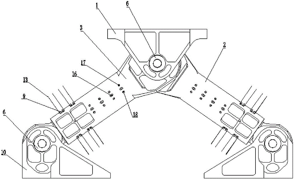 Variable-frequency damping support device for space camera