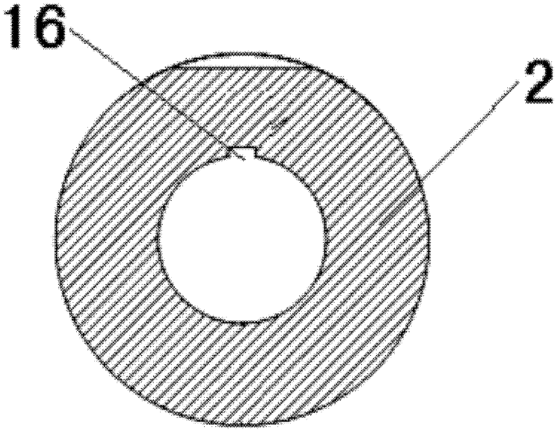 Paying-off device of plastic extruding machine