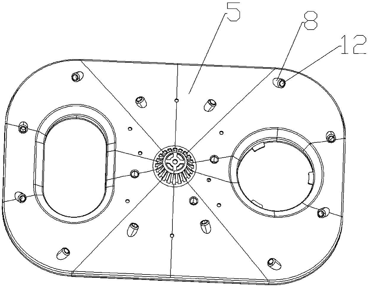 Integral multifunctional sink