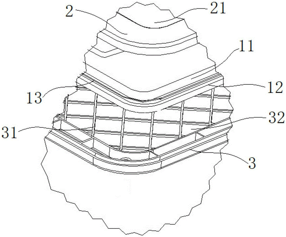 A chopping board assembly capable of preventing deformation and cracking