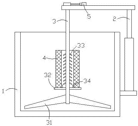 Equipment for preparing slurry used for automobile catalytic agent