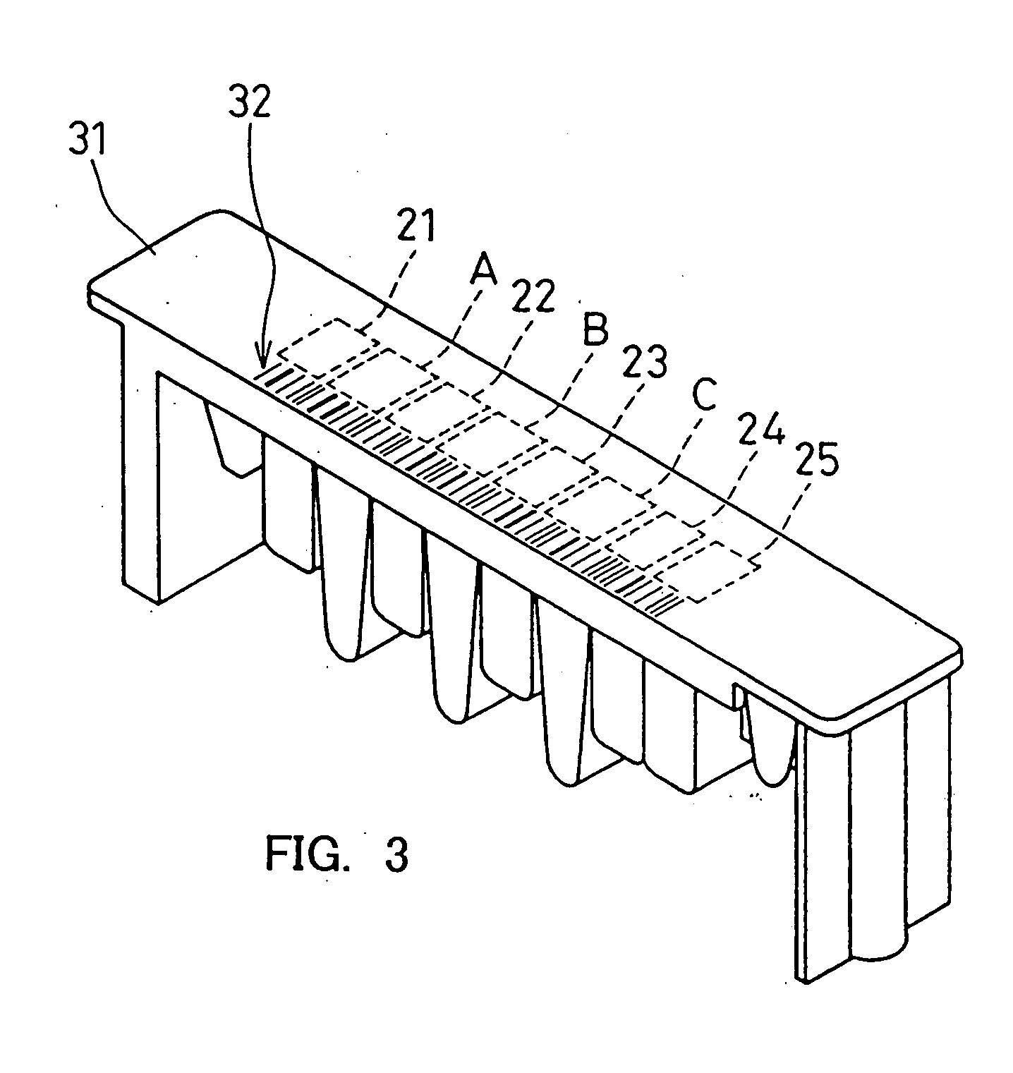 Measuring equipment and measuring method using cartridge container, and program recording medium