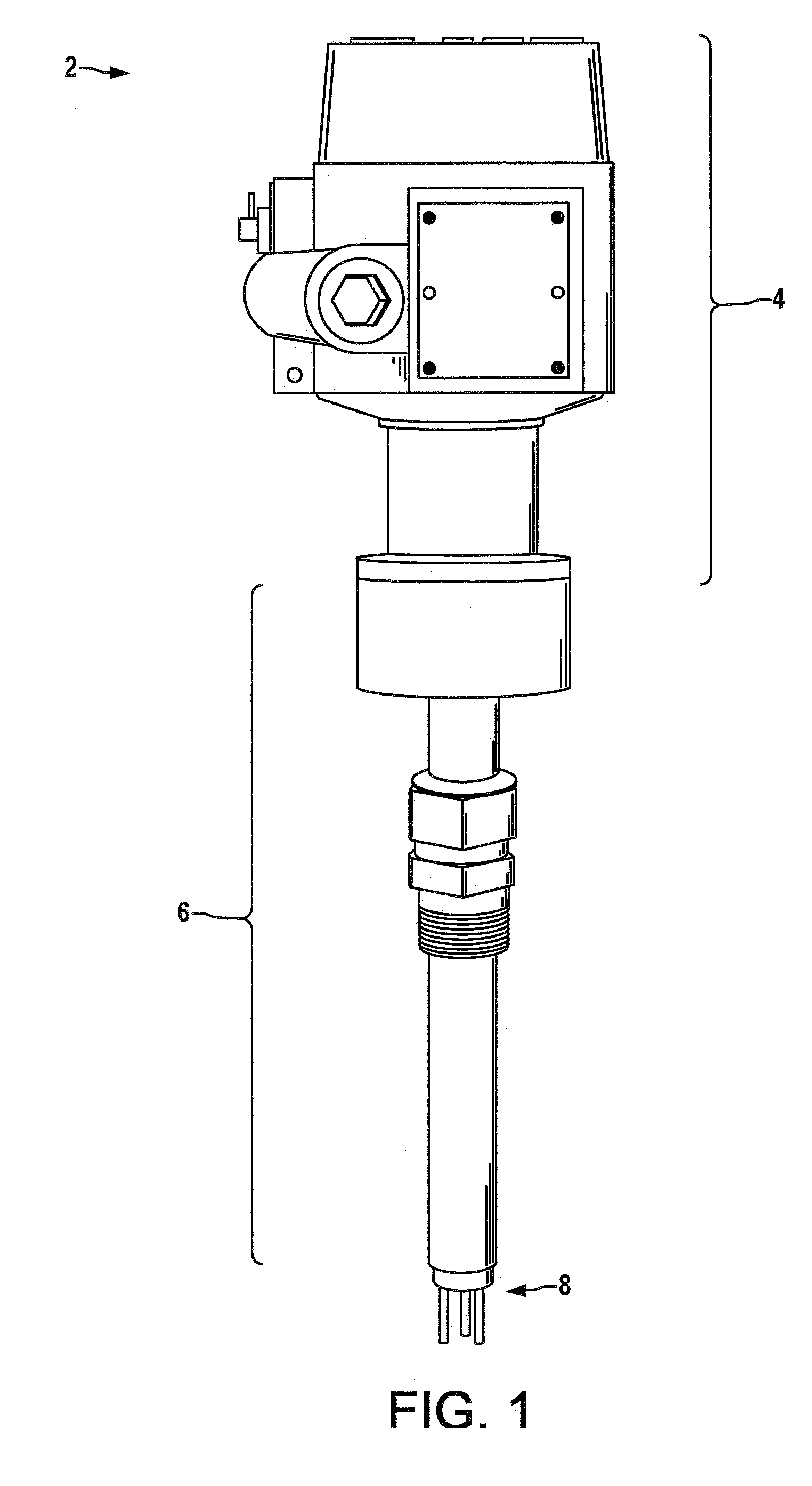 Self-calibrating corrosion measurement field device with improved signal measurement and excitation circuitry