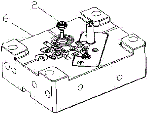 In-mould assembling and welding structure