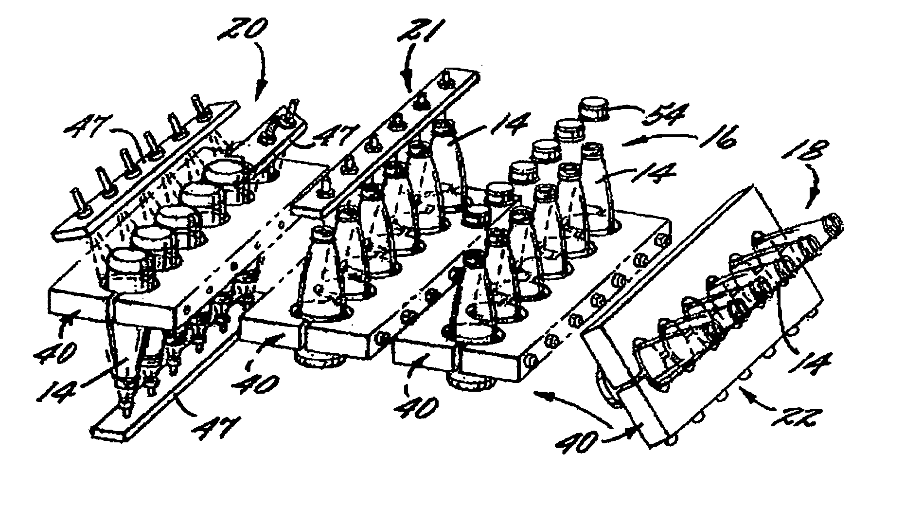 Apparatus for cleaning, filling, and capping a container