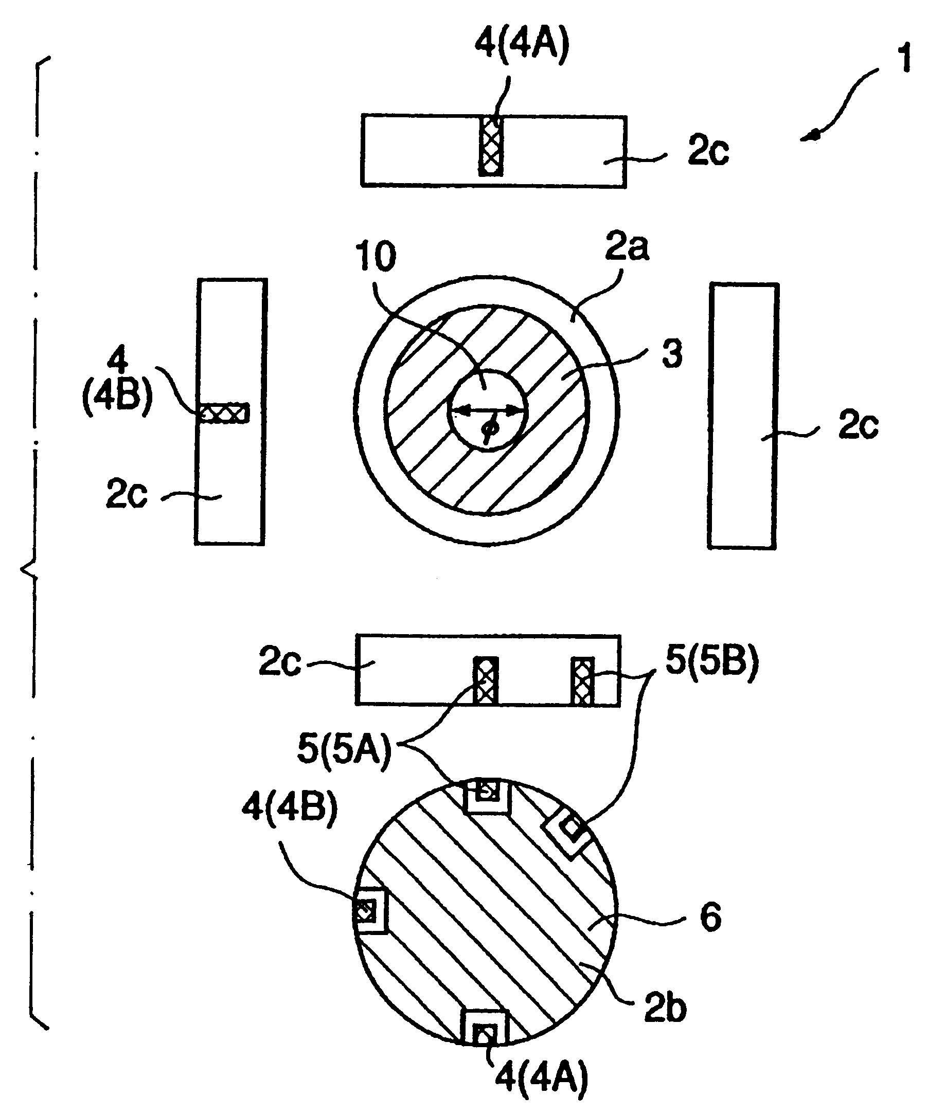 Circularly polarized wave antenna and device using the same