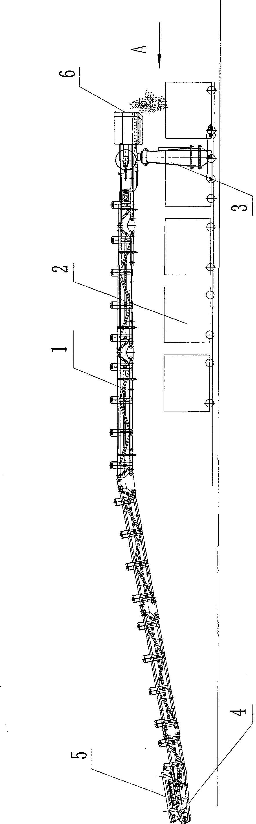 Multi-pit car type second conveyor