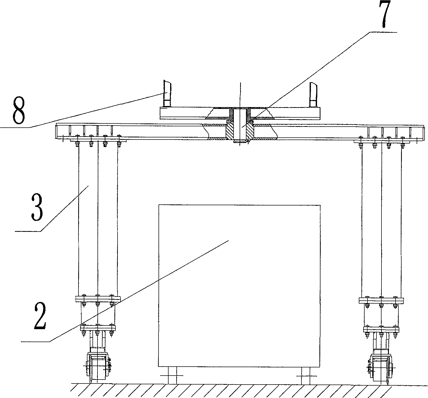 Multi-pit car type second conveyor