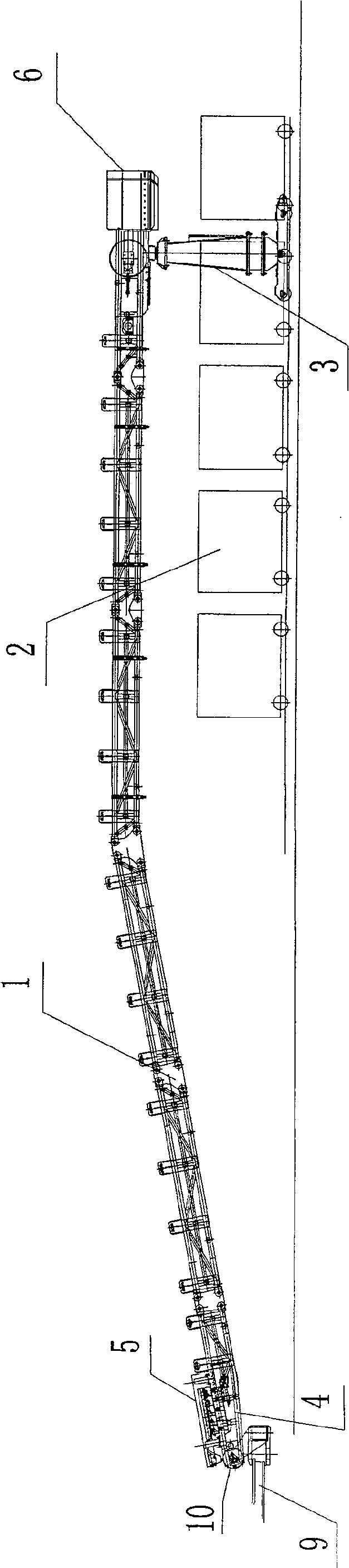 Multi-pit car type second conveyor