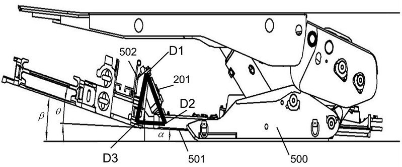 Fully mechanized coal mining face scraper conveyor full-length fluctuation state detection system and method