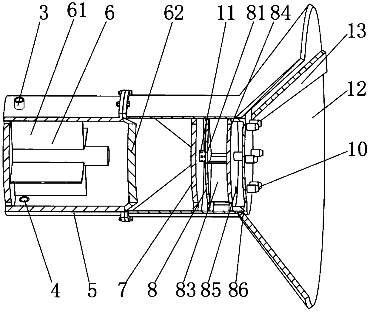 Automatic robot spraying device