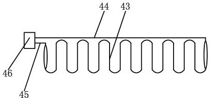 Textile fabric active dip dyeing device