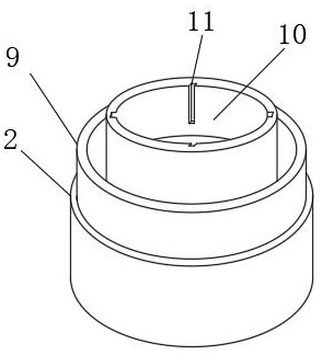 Carbon fiber composite transmission shaft joint structure