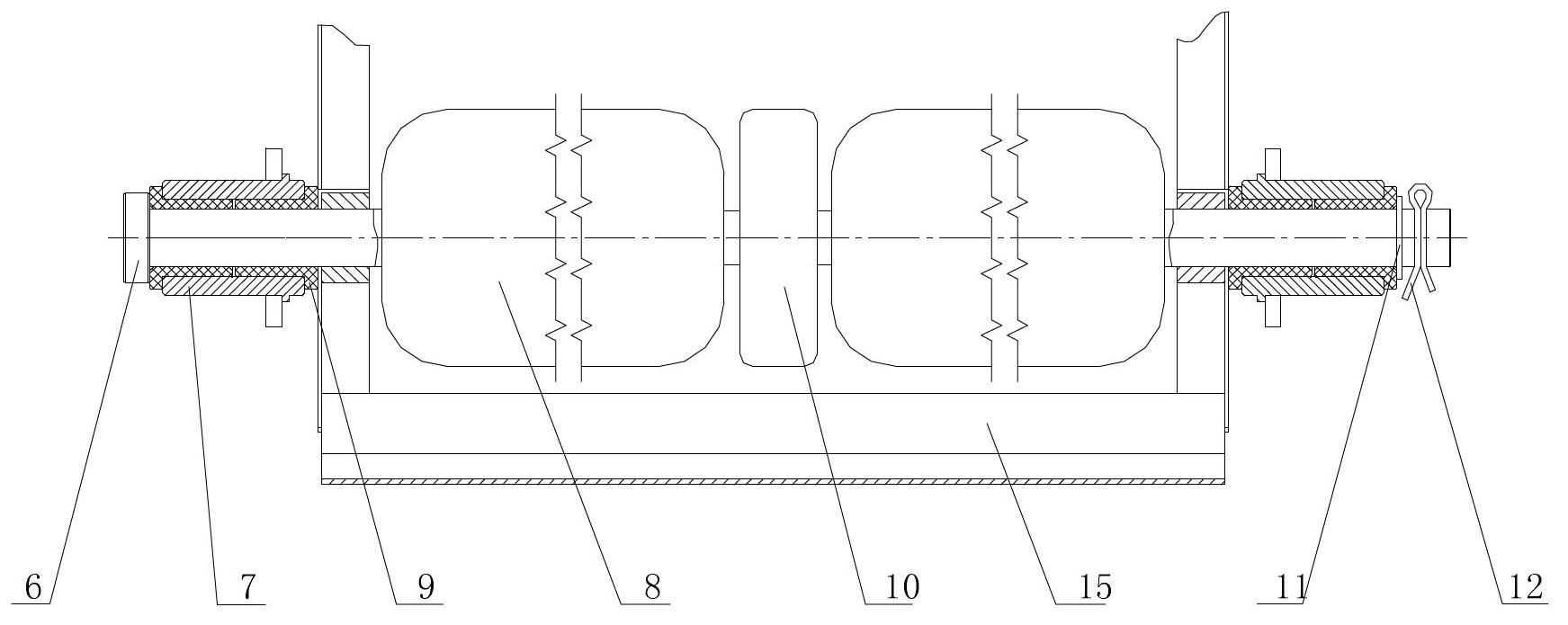 Deck ladder for follow-up horizontal ship