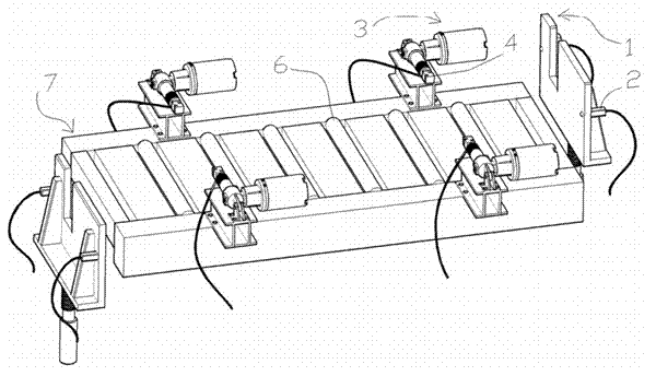 Automatic accurate positioning method for large workpiece