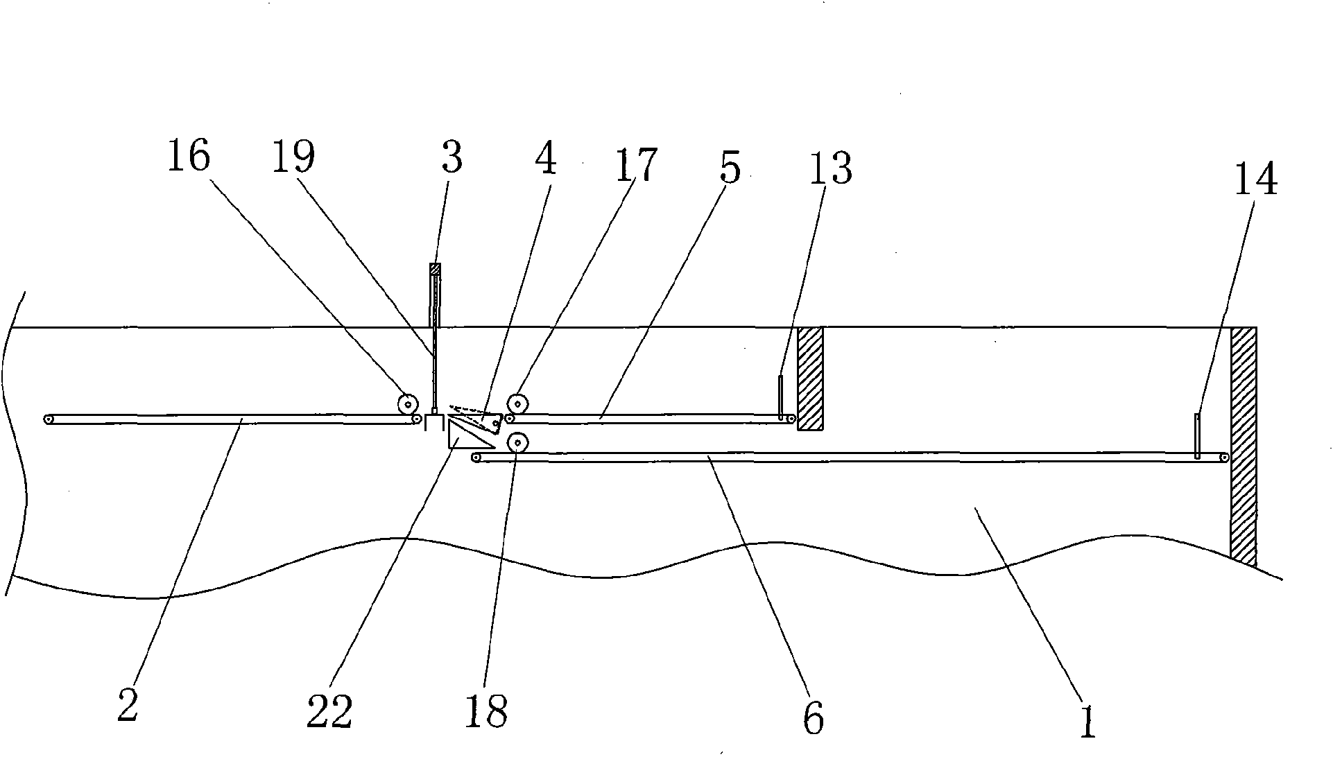 Automatic high speed lancing device by layered conveying