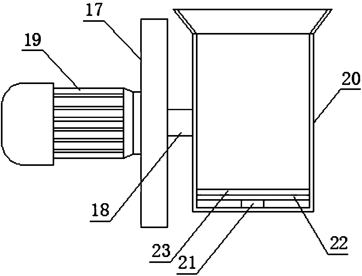 Concrete batching device