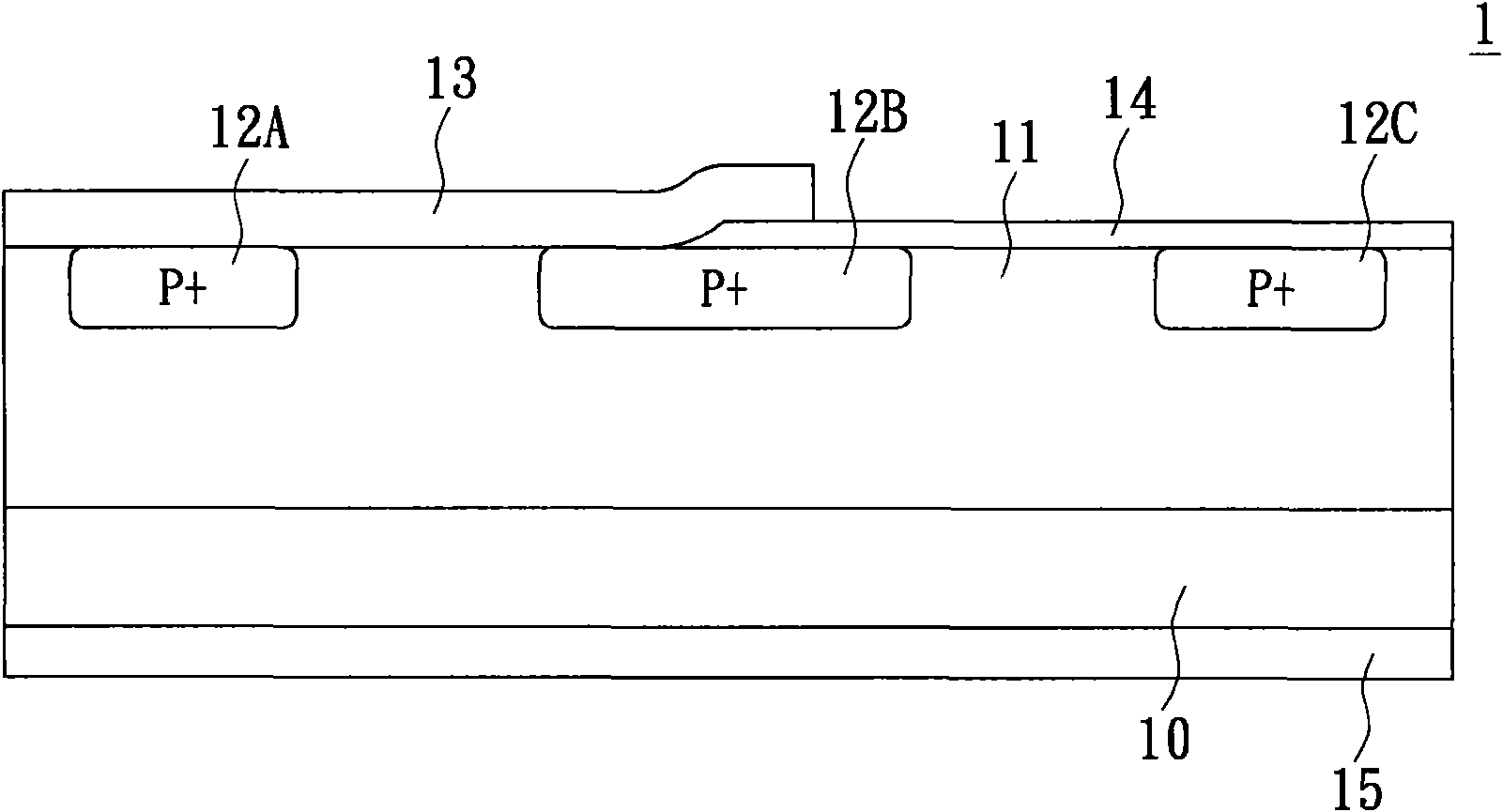 Rectifier for use at high temperature