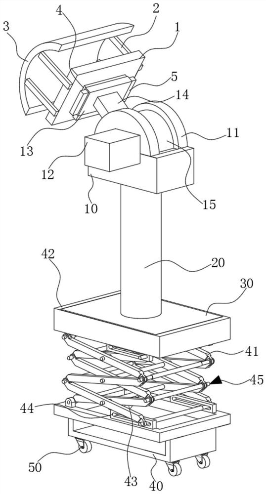 Self-coupling tunnel lining detection device