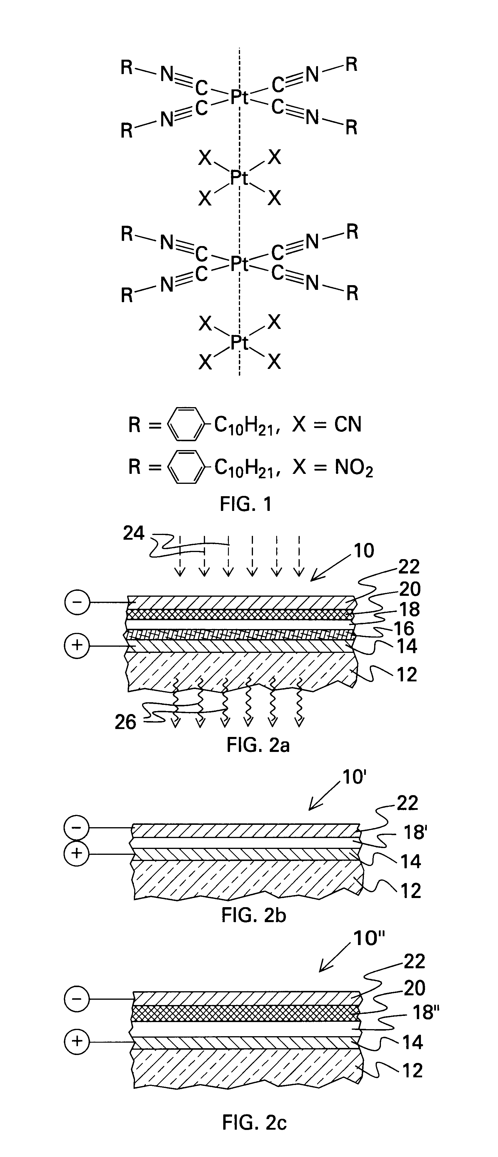 Vapochromic LED