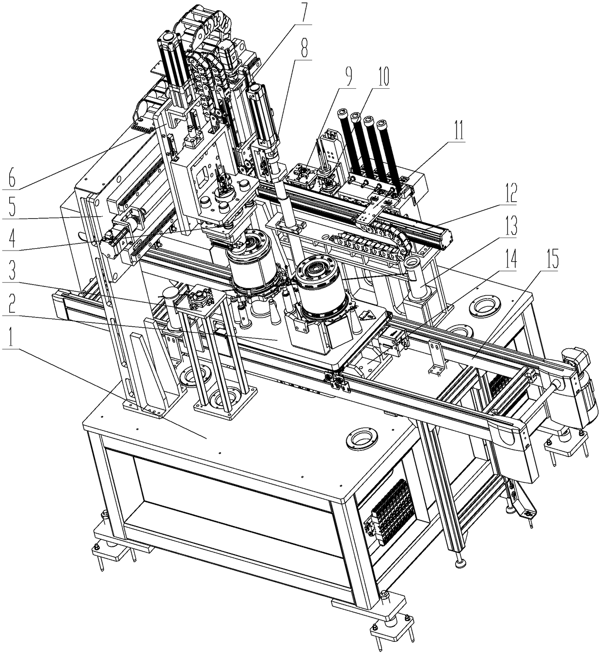 Shaft ringshield mounting device