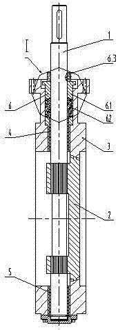 High-temperature-resistant three-eccentric center butterfly valve