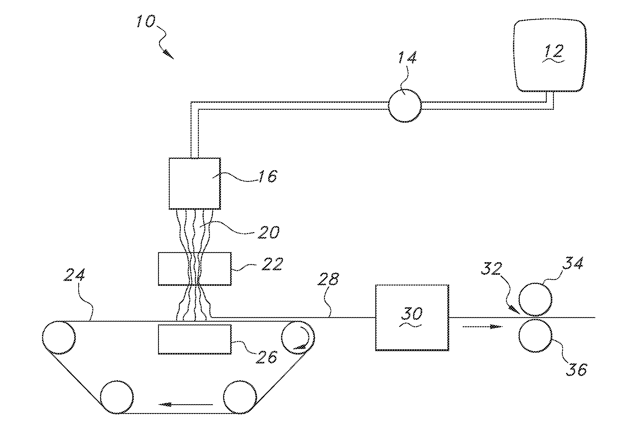 Filaments Comprising Microfibrillar Cellulose, Fibrous Nonwoven Webs and Process for Making the Same