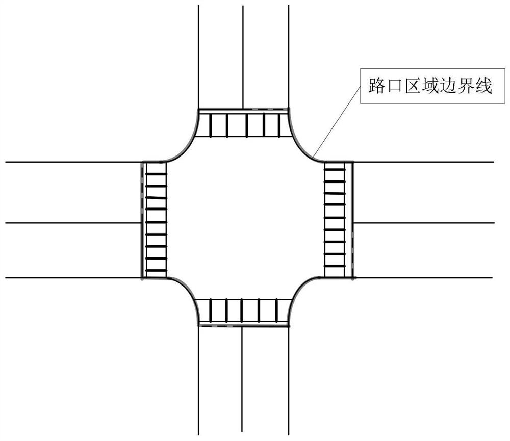 Method for predicting travel time of vehicle passing through intersection based on neural network