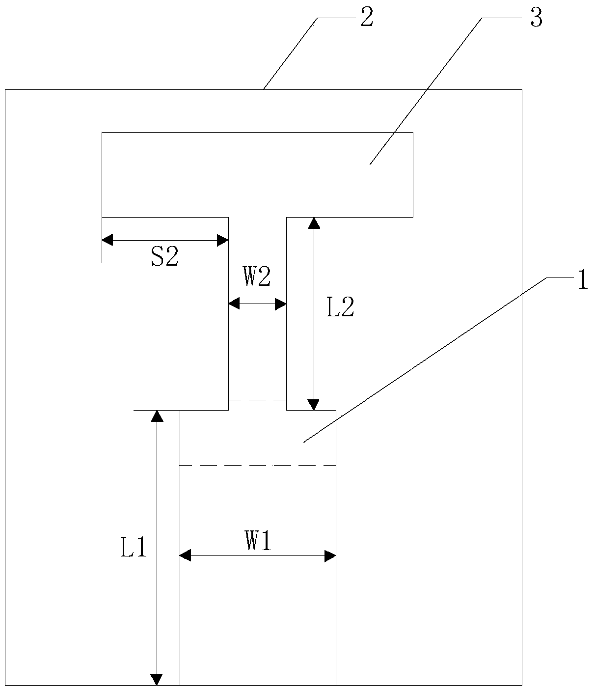 Differential slot mimo antenna with high common-mode rejection ratio