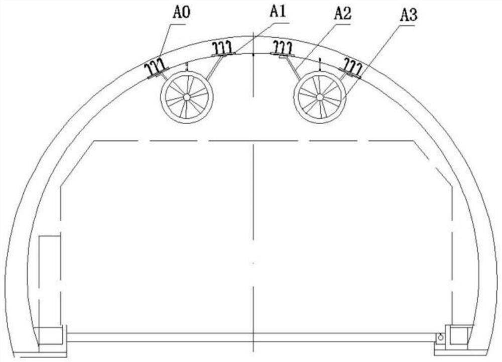 Tunnel fan embedded foundation damage identification method based on attention measurement convolutional neural network