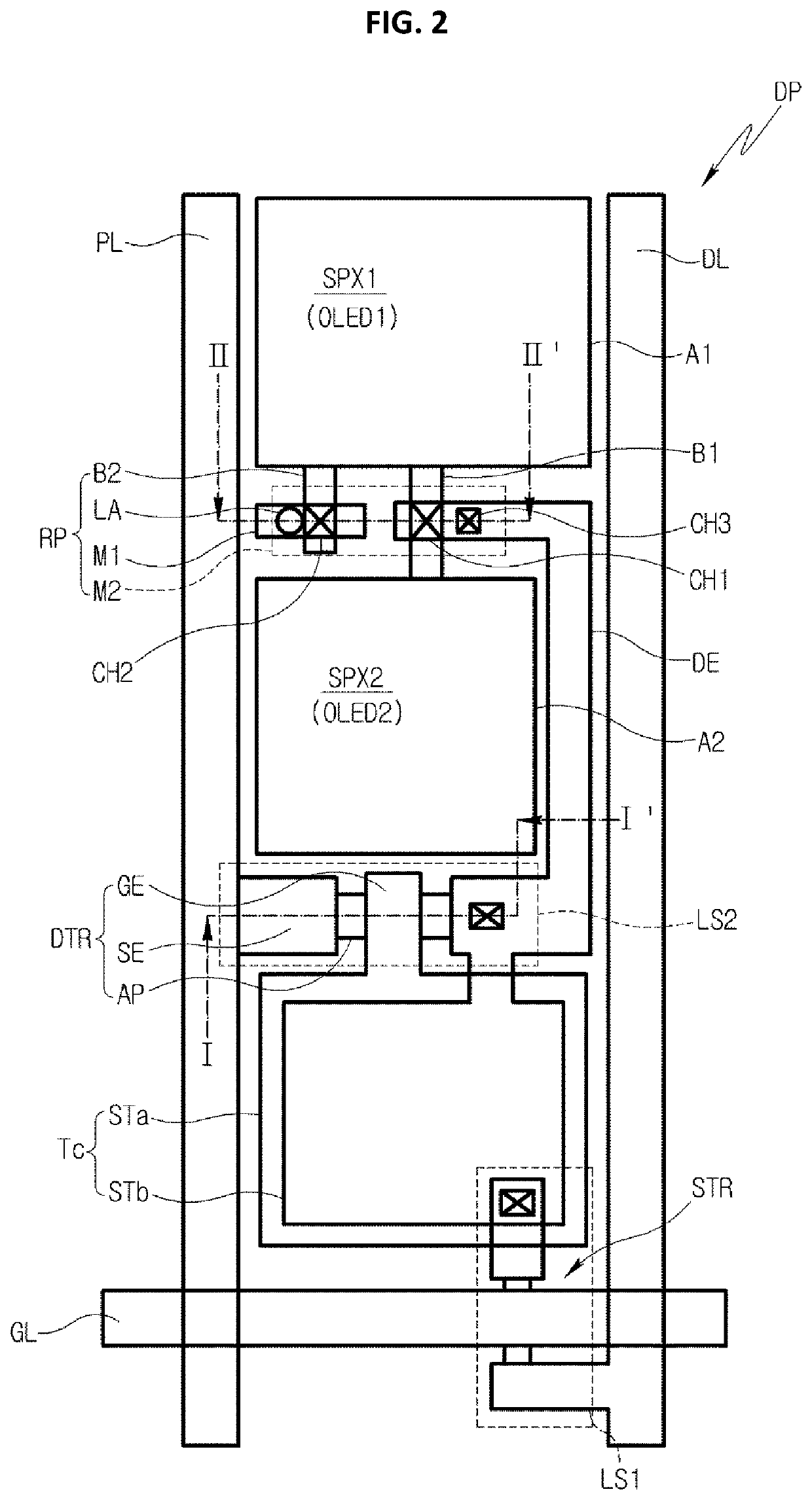 Organic light emitting display device and method for repairing organic light emitting display device