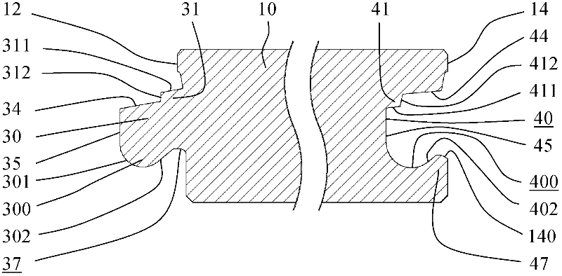 Pressing-buckling lock catch plate and buckling method thereof